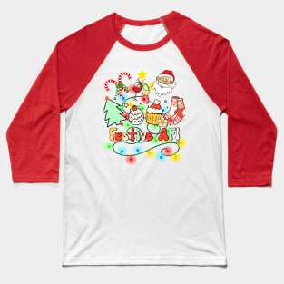 funny christmas AF Baseball T-Shirt